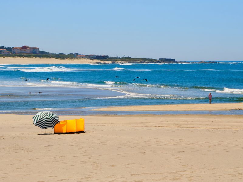 In Vila Praia de Ancora am Camino Portugues
