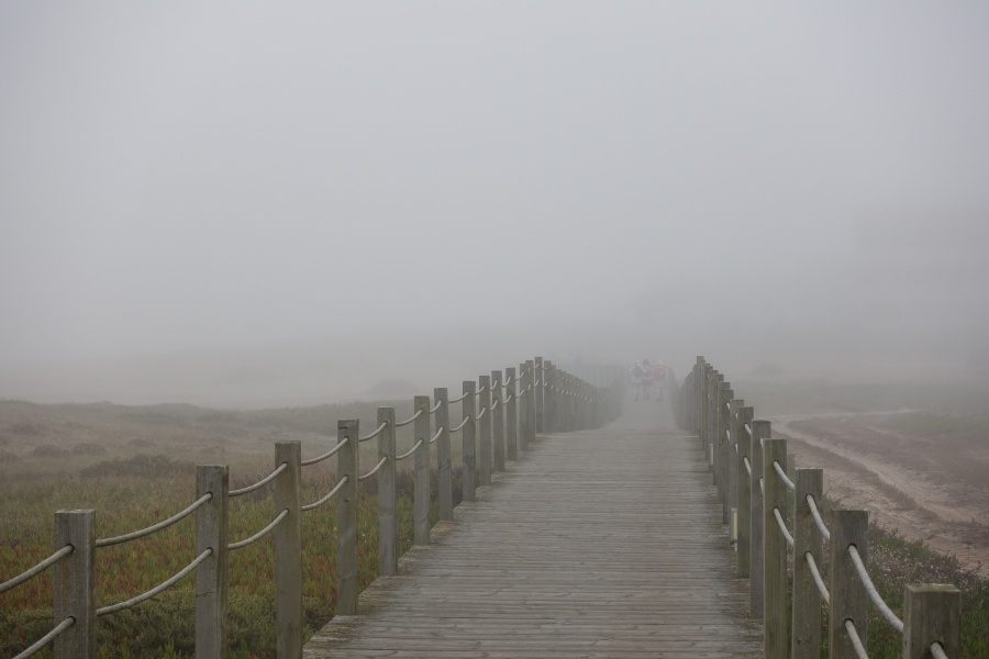 Neben am Meer auf dem portugiesischen Jakobsweg