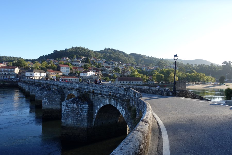 Puente Sampayo am Jakobsweg in Portugal